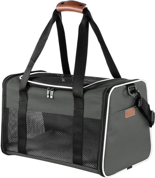 Cat Carrier - Portable Foldable Dog Pet Carrier, Soft - Sided Pet Bag up to 28 Lbs, Airline Approved Travel Puppy Carrier - MonortPaws Store