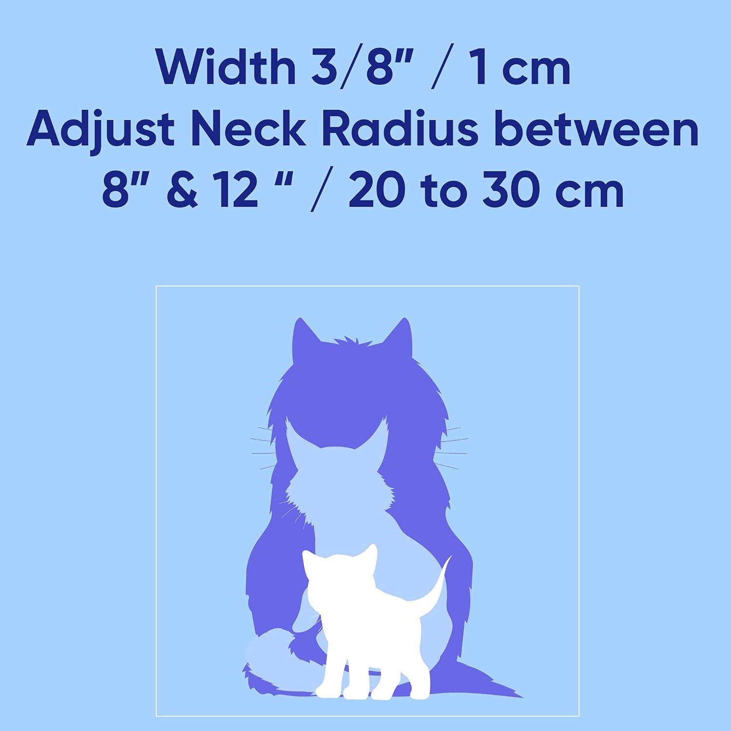 Reflective Cat Collar with Safety Buckle and Removable Bell Cat Collar Kitten Collar Teal Cat Collar One Size - MonortPaws Store