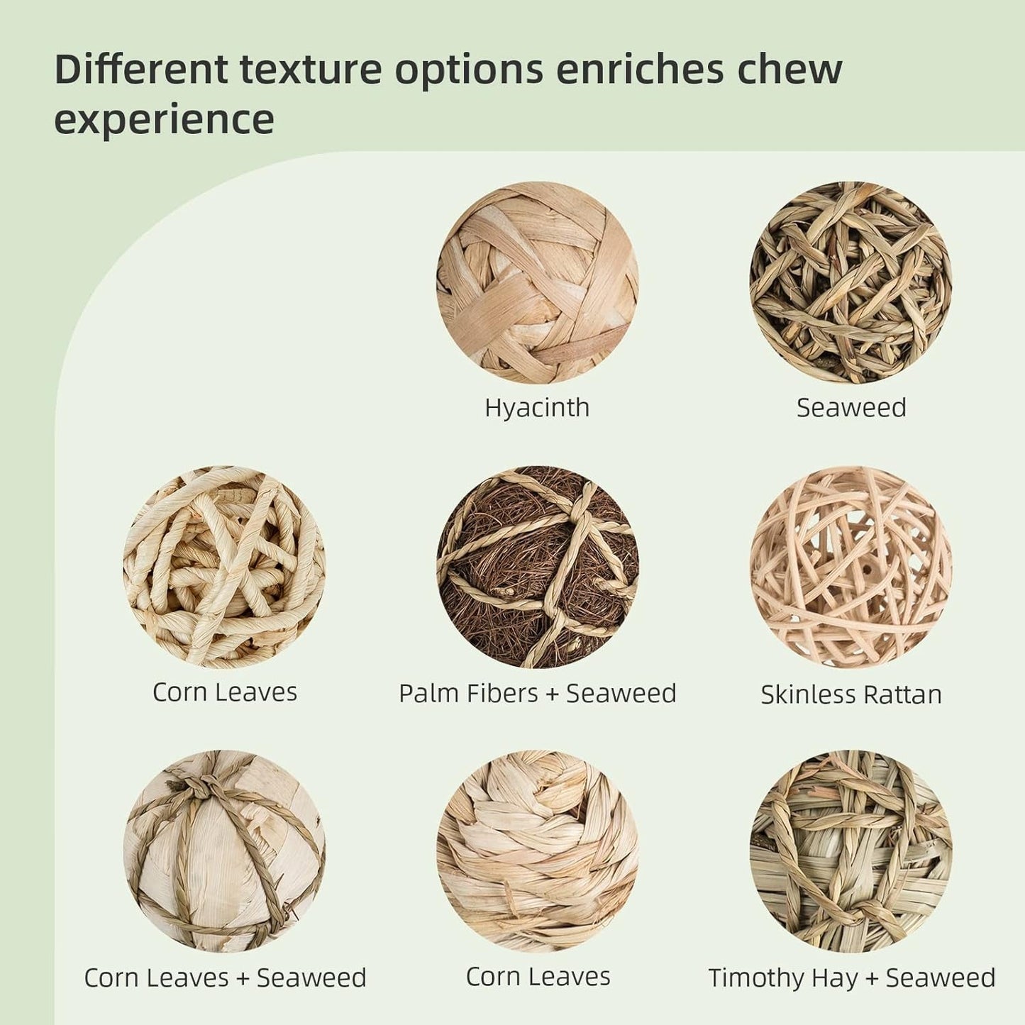 Small Animals Play & Activity Balls Rolling Chew Toys for Rabbits Guinea Pigs Chinchilla - MonortPaws Store